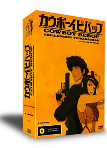 Cowboy Bebop - Csillagközi fejvadászok díszdoboz (5 DVD) termékhez kapcsolódó kép