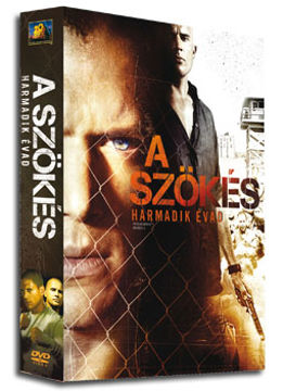 A szökés - 3. évad (3 DVD) termékhez kapcsolódó kép