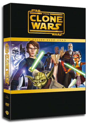 Star Wars: A klónok háborúja - 1. évad (4 DVD) termékhez kapcsolódó kép
