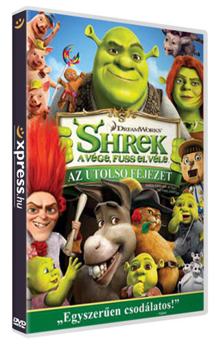Shrek a vége, fuss el véle termékhez kapcsolódó kép