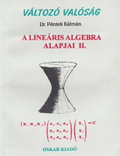 A lineáris algebra alapjai II. termékhez kapcsolódó kép