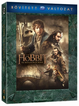 A hobbit: Smaug pusztasága - bővített, extra változat (3 BD) (slipcase-es változat) termékhez kapcsolódó kép