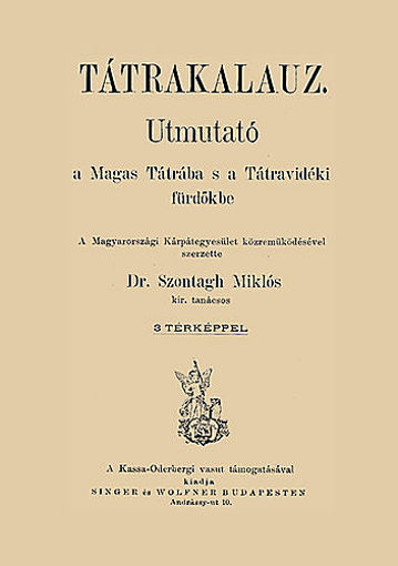 Tátrakalauz - Utmutató a Magas Tátrába s a Tátravidéki fürdőkbe termékhez kapcsolódó kép