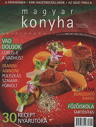 Magyar konyha magazin - 2013. szeptember - 37. évfolyam 9. szám - Gasztronómiai magazin termékhez kapcsolódó kép
