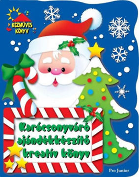 Karácsonyváró ajándékkészítő kreatív könyv termékhez kapcsolódó kép