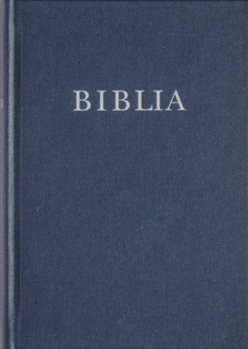 Biblia (RÚF 2014) - (RÚF 2014) középméretű, kék vászonkötésben termékhez kapcsolódó kép