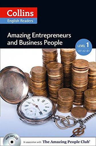 Amazing Entrepreneurs and Business People with MP3 CD - Level 1 termékhez kapcsolódó kép
