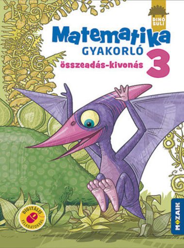 Dinósuli - Matematika gyakorló 3. osztály - Összeadás, kivonás termékhez kapcsolódó kép