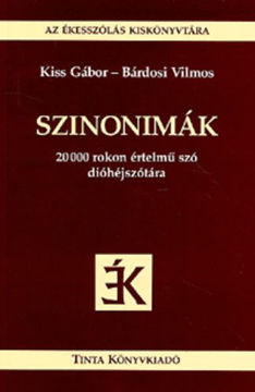 Szinonimák - 20 000 rokon értelmű szó dióhéjszótára termékhez kapcsolódó kép