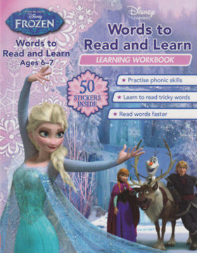 Frozen: Words to Read and Learn termékhez kapcsolódó kép