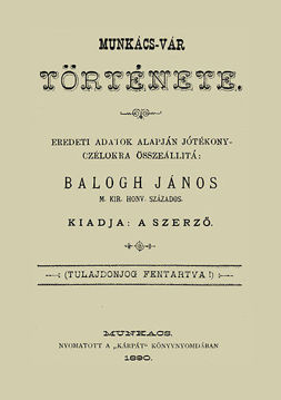 Munkács-vár története termékhez kapcsolódó kép