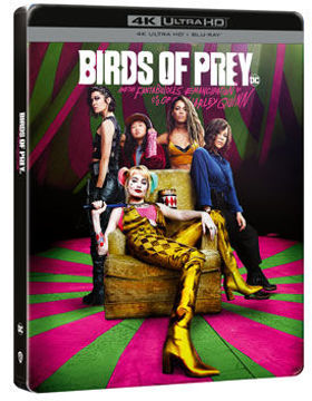 Ragadozó madarak (és egy bizonyos Harley Quinn csodasztikus felszabadulása) (4K UHD+BD) - limitált, fémdobozos változat (steelbook) termékhez kapcsolódó kép