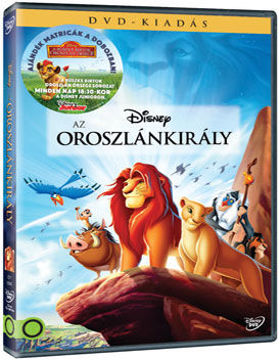 Oroszlánkirály + matrica termékhez kapcsolódó kép