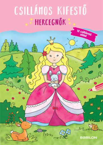 Csillámos kifestő - Hercegnők termékhez kapcsolódó kép