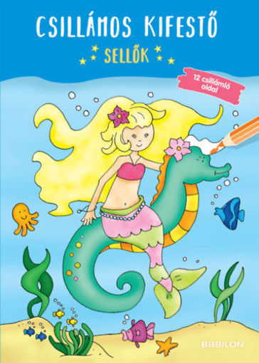 Csillámos kifestő - Sellők termékhez kapcsolódó kép