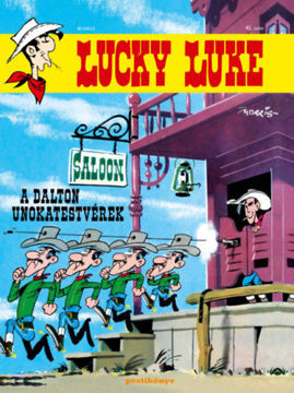 Lucky Luke 41. - A Dalton unokatestvérek termékhez kapcsolódó kép