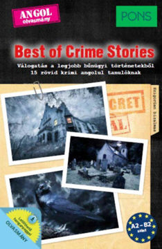 PONS Best of Crime Stories - Válogatás a legjobb bűnügyi történetekből - 15 rövid krimi angolul tanulóknak termékhez kapcsolódó kép