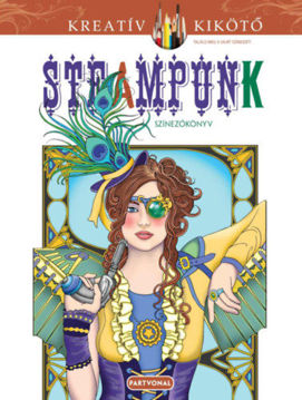 Jane Steampunk - Színezőkönyv termékhez kapcsolódó kép