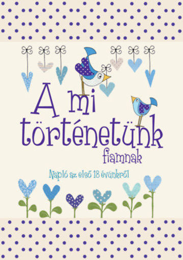 A mi történetünk - fiamnak - Napló az első 18 évünkről termékhez kapcsolódó kép
