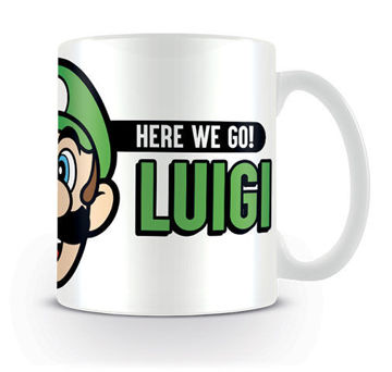 További részletek: Kerámia bögre – Super Mario Luigi (315 ml)