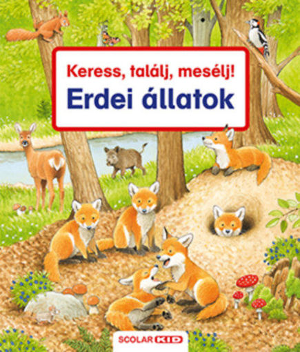 Keress, találj, mesélj! - Erdei állatok termékhez kapcsolódó kép
