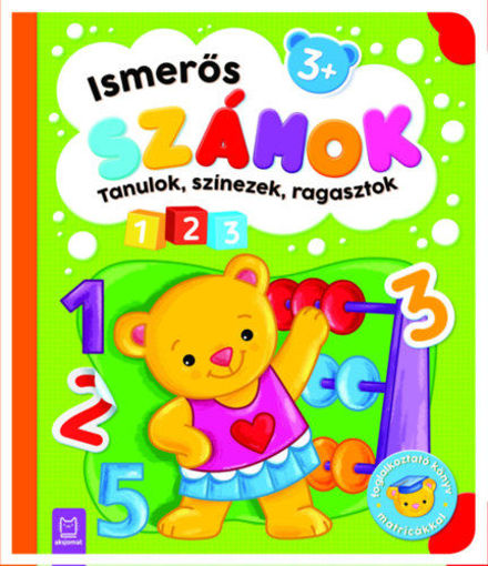 Tanulok, színezek, ragasztok - Ismerős számok termékhez kapcsolódó kép