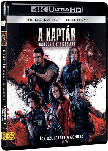 A kaptár – Raccoon City visszavár (UHD+BD) termékhez kapcsolódó kép