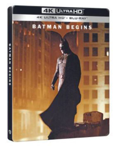 Batman: Kezdődik (UHD + 2 BD) - limitált, fémdobozos változat (steelbook) termékhez kapcsolódó kép