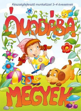 Óvodába megyek - Készségfejlesztő munkafüzet 3-4 éveseknek termékhez kapcsolódó kép