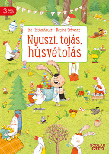 Nyuszi, tojás, húsvétolás termékhez kapcsolódó kép