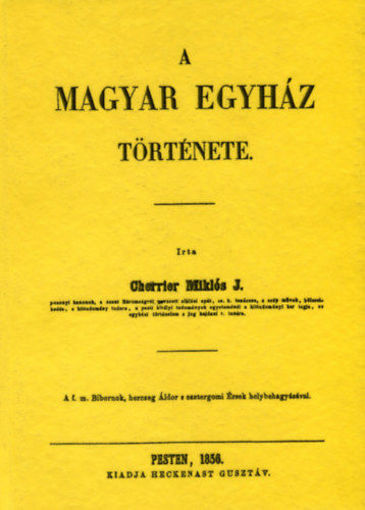 A magyar egyház története termékhez kapcsolódó kép