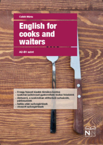 English for cooks and waiters termékhez kapcsolódó kép