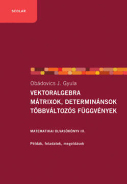 Vektoralgebra; mátrixok, determinánsok;  többváltozós függvények - Matematikai olvasókönyv III. - Példák, feladatok, megoldások termékhez kapcsolódó kép