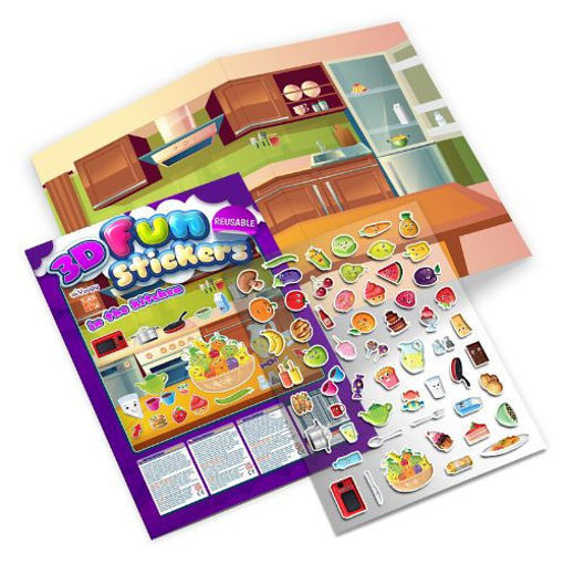 A konyha világa 3D matricákkal termékhez kapcsolódó kép