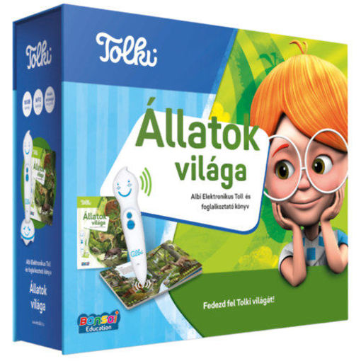 Tolki - Állatok világa - interaktív hangos könyv szettben termékhez kapcsolódó kép