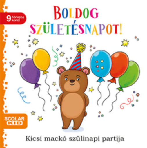 Boldog születésnapot! - Kicsi mackó szülinapi partija termékhez kapcsolódó kép