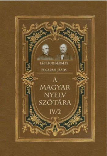A magyar nyelv szótára IV/2 termékhez kapcsolódó kép