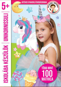 Iskolába készülök - Unikornissuli - Játékos gyakorló óvodásoknak termékhez kapcsolódó kép