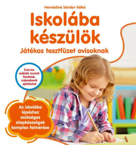 Iskolába készülök - Játékos tesztfüzet ovisoknak termékhez kapcsolódó kép