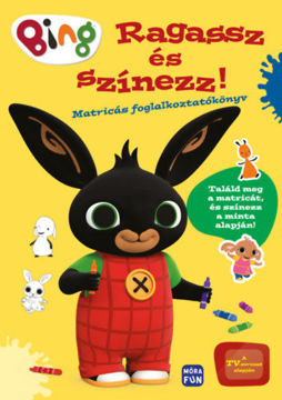 Bing - Ragassz és színezz! - Matricás foglalkoztatókönyv termékhez kapcsolódó kép