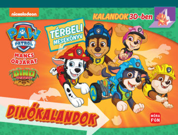 Mancs Őrjárat - Dinókalandok - Térbeli mesekönyv - Kalandok 3D-ben termékhez kapcsolódó kép