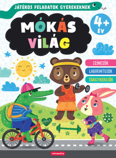 Játékos feladatok gyerekeknek - Mókás világ 4+ termékhez kapcsolódó kép