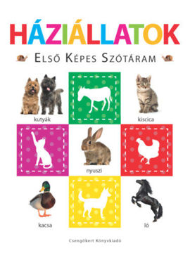 Háziállatok - Első képes szótáram - Szivacskönyv termékhez kapcsolódó kép