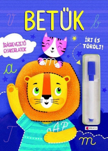 Betűk - Írásbevezető gyakorlatok termékhez kapcsolódó kép
