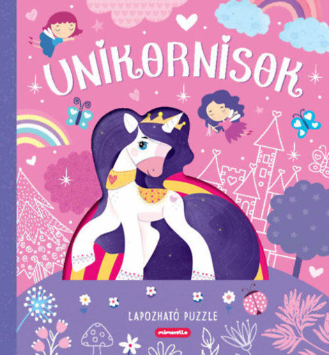 Unikornisok - Lapozható puzzle termékhez kapcsolódó kép
