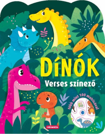 Dinók - Verses színező termékhez kapcsolódó kép