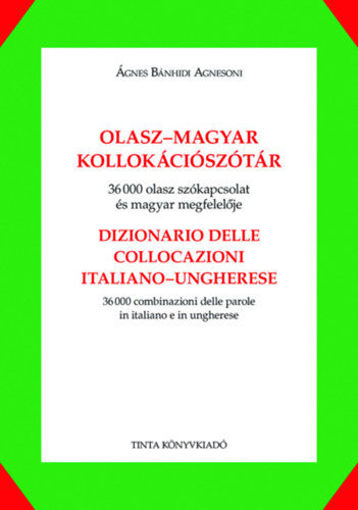 Olasz-magyar kollokációszótár termékhez kapcsolódó kép
