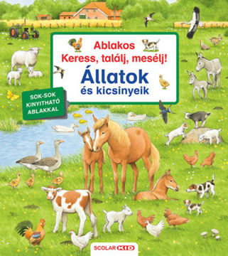 Ablakos Keress, találj, mesélj! - Állatok és kicsinyeik termékhez kapcsolódó kép