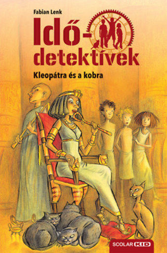 Kleopátra és a kobra - puhatáblás - Idődetektívek 7. termékhez kapcsolódó kép