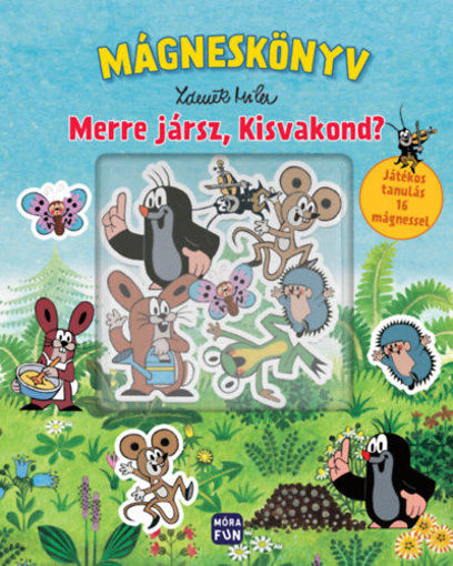 Merre jársz Kisvakond? - Mágneskönyv termékhez kapcsolódó kép